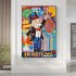 Oil Painting Alec High Quality Home Decorative Pop Art Modern Graffiti Oil Painting On Canvas