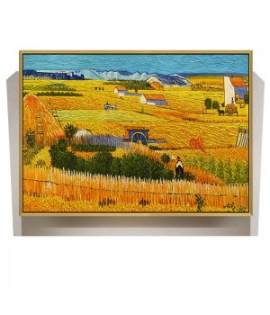 High Quality Handmade Painting Oil World Famous Reproductions The Harvest of Von Gogh's Painting Canvas Art