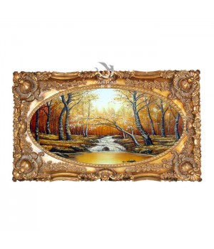 Vintage Antique Gold Luxury Resin Material Multi Size Wall Mounting Oil Painting Frame Shop Near Me