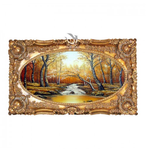 Vintage Antique Gold Luxury Resin Material Multi Size Wall Mounting Oil Painting Frame Shop Near Me