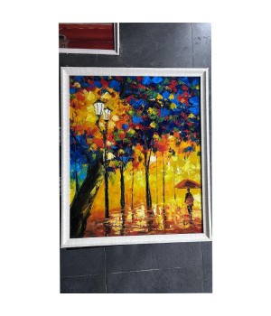 Cheap Decoration Art Exquisite Wall Oil Painting Attractive Home Decoration