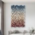 Custom Wholesale Decorative Luxury Morden Mix Colored 3D Decor Home Decoration Hand-Painted Wall Art