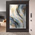 Custom Design Hand-painted Canvas Home Abstract Decor And Wall Oil Wall Art Canvas Painting With Frame