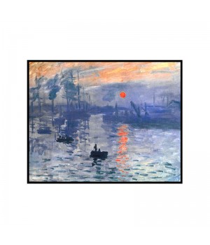 Print oil painting Canvas Printed SCENERY 10 Color Canvas + PS Frame Art Micro Spray Impressionist