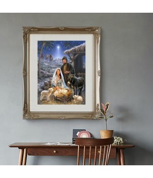 G-36 Christianity PBN Wall Art Paintings Home Decor For Wall Decoration DIY Religion Nativity Oil Painting Painting By Numbers