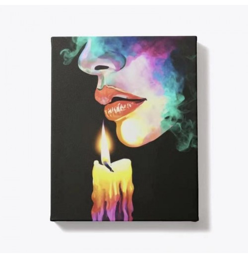 Wholesale Waterproof Acrylic Decor DIY Oil Painting Canvas for Painting Art