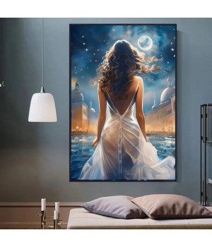 G-17 Modern Wall Art Paintings Home Decor For Wall Decoration DIY Oil Painting kit Painting By Numbers